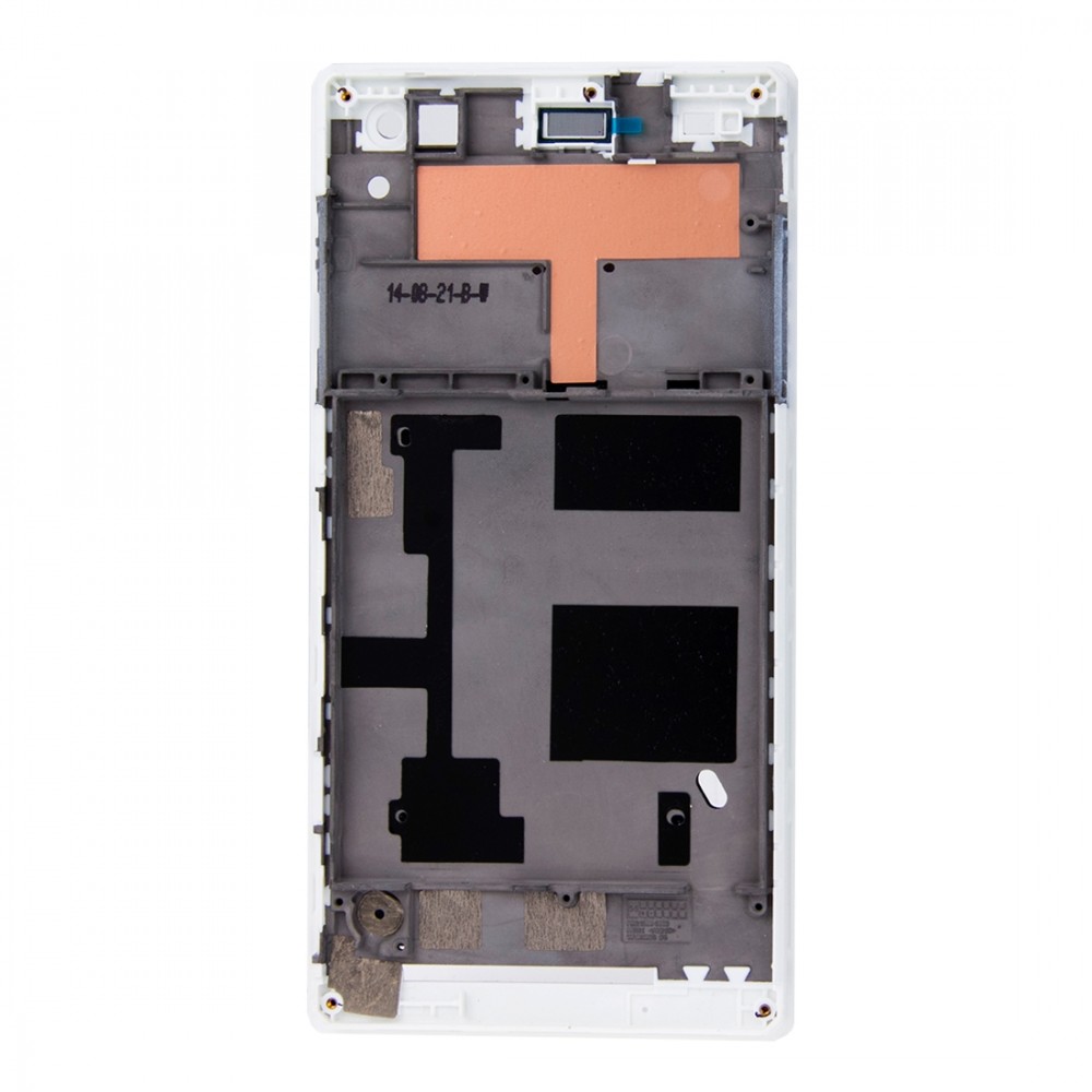 Front Housing  with Adhesive for Sony Xperia C3(White) Sony Replacement Parts Sony Sony Xperia C3